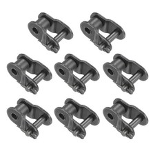 8Pcs 10B-1 Chain Offset Half Link Roller 15.875mm Pitch Master Connector Links