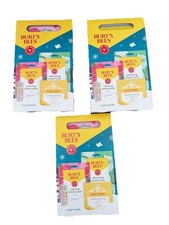 3x Burt  s Bees 4 In 1 Mask Bundle Gift Set Face  Lip Mask Conditioning Lip Balm
