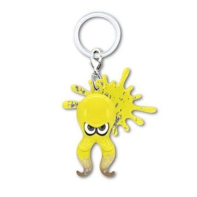E1265 Splatoon Octopus Mejirushi Charm Keychain Takara Tomy Nintendo Japan