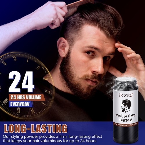 Hair Styling Powder Invisible Hold Hair Volumizer Texture Powder Men Matte Women - Picture 7 of 12