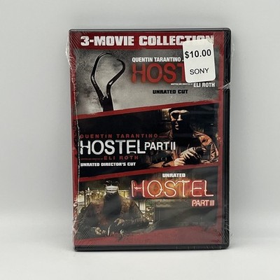 Hostel 3-Movie Collection DVD 2011 Unrated Eli Roth Tarantino Horror Thriller