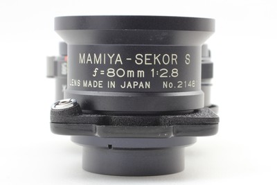 【美品】Mamiya マミヤ Sekor S 80mm F2.8 BlueDot Late 