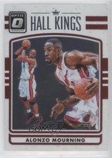 2016-17 Panini Donruss Optic Hall Kings Alonzo Mourning #4 HOF 3l9