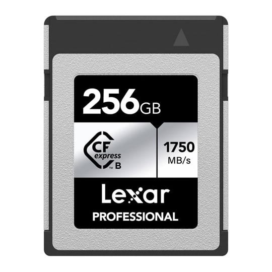 Lexar 256GB CFexpress TYPE B Professional 1750MB/s SILVER PRO memory card (UK) - Image 2