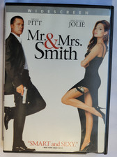 Mr and Mrs Smith DVD Widescreen 2005 Brad Pitt Angelina Jolie Action Comedy