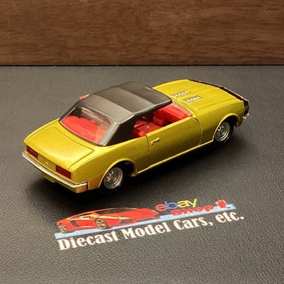 VINTAGE CORGI CAMARO 350 SS #338, 1:43, RARE POLISHED TAKE-OFF