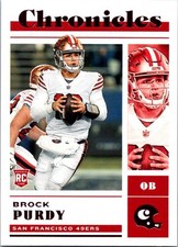 2022 Panini Chronicles Pink #41 Brock Purdy Rookie Card RC San Francisco 49ers