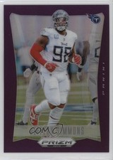 2024 Panini Prizm Deca Purple Prizm 52/99 Jeffery Simmons #285 0us8
