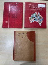 Australia stamps. Roos + KGV heads on. 3 album/stock books. @62