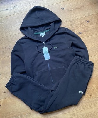 Lacoste Tracksuit Schwarz Größe S/M