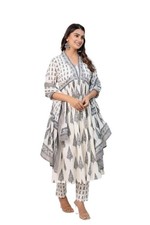Leriya Fashion Kurta Sets for Women  Rayon Printed Kurta with Palazzo and Du...