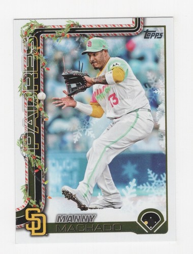 2025 TOPPS HOLIDAY BASEBALL BASE CARDS FROM #H1-H100 PICK YOUR CARD - Picture 92 of 101