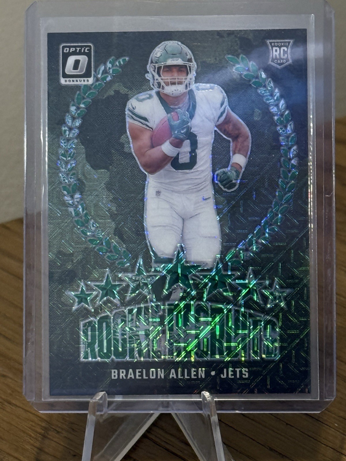 BRAELON ALLEN 2024 DONRUSS OPTIC #18 ROOKIE RECRUITS /24 DRAGON RC JETS SP
