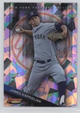 2015 Bowman's Best Top Prospects Atomic Refractor James Kaprielian #TP-26 0g4