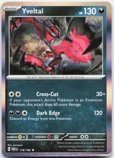 Yveltal 118/182 Rare Paradox Rift Pokemon Holo Near Mint