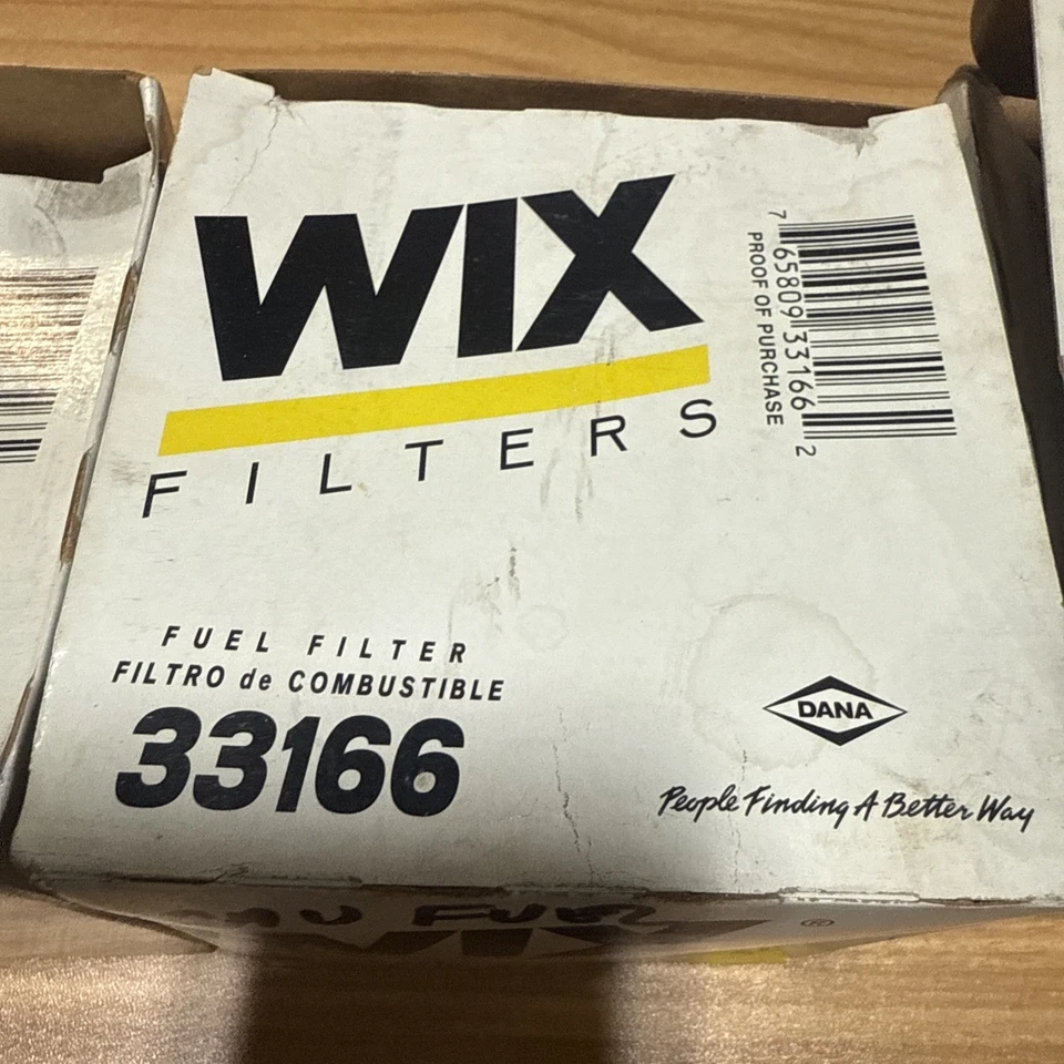 Filtro de combustible motor tres/3/WIX 33166 para Alfa Romeo Land Rover Peugeot Volkswagen Foto 3 de 3