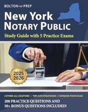 New York Notary Public Study Guide 5 Practice...