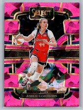 2024 Panini Select WNBA #99 Karlie Samuelson Prizms Pink Ice