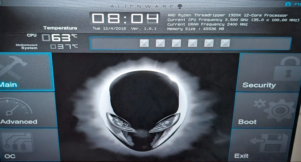 CPU AMD RYZEN THREADRIPPER 1920X 12 CORE SOCKET TR4 WORKSTATION PC THREAD RIPPER - Immagine 3 di 3