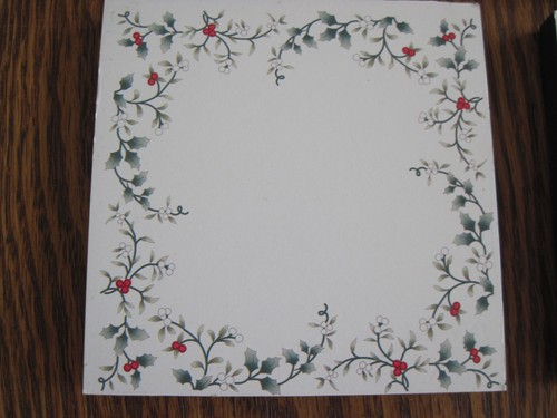 Juego de 4 posavasos de tablero prensado Winterberry Pfaltzgraff - Imagen 2 de 6