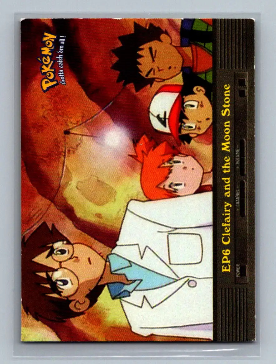 1999 Pokémon Topps Clefairy and the Moon Stone #EP6 1st Print Non-Holo LP
