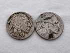 (2) 1935 S U.S. Buffalo Nickels XJ-5