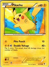 Pikachu 50/149 Normal Common Boundaries Crossed NM