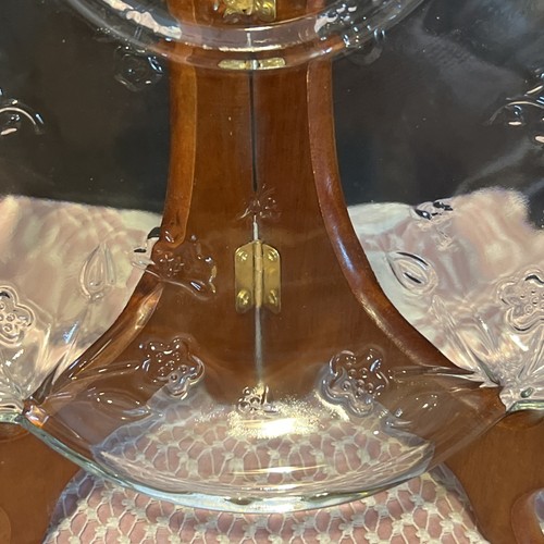 ANCHOR HOCKING SAVANNAH CHIP AND DIP SET NIB 12" Plate 6.25: Bowl - Picture 8 of 19