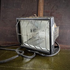 PRZENOŚNE PRZEMYSŁOWE HALOGENOWE ŚWIATŁO ROBOCZE 500W NAŚWIETLACZ ZEWNĘTRZNA LAMPA WITRYNOWA CZARNA