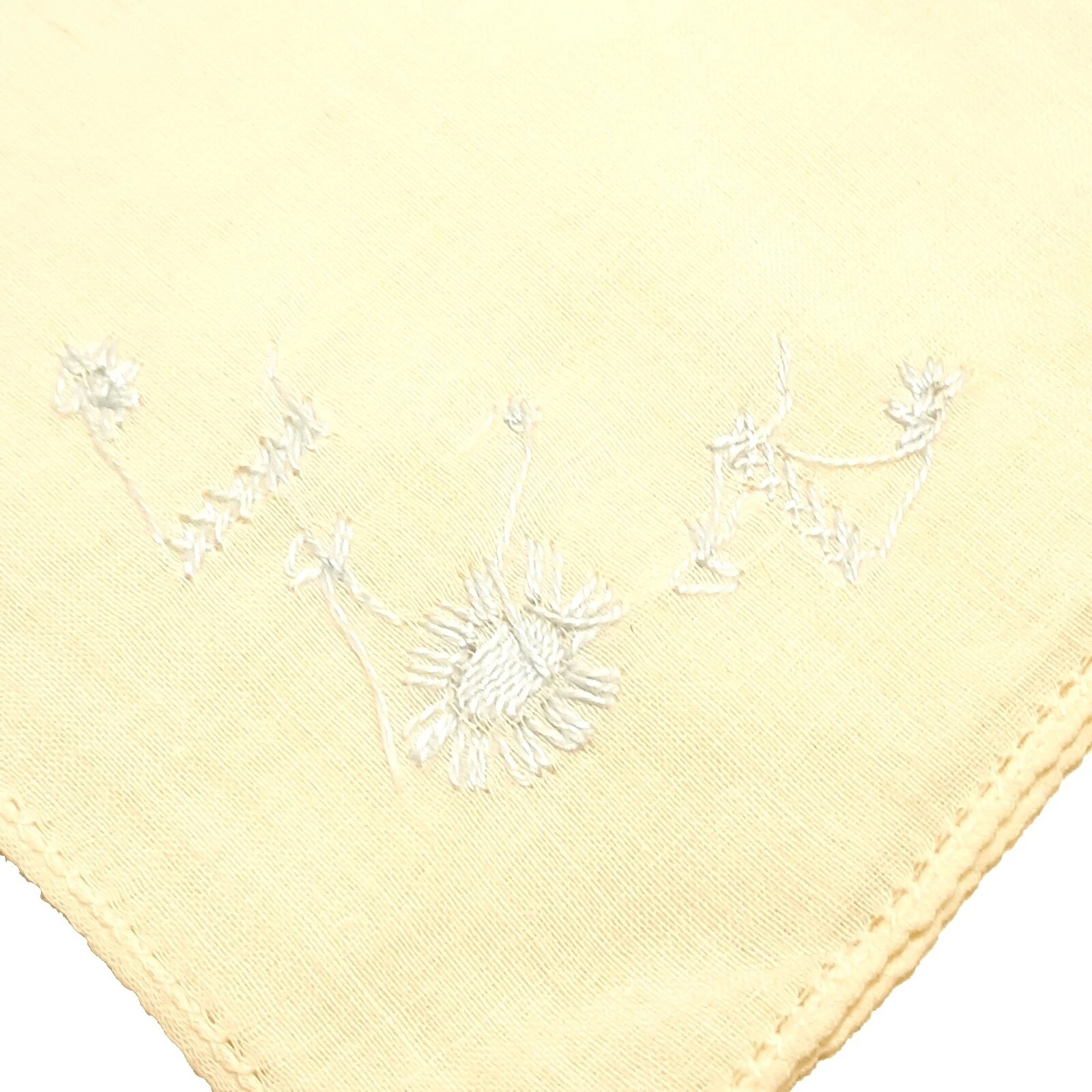 Pañuelos Para Mujer Casual Vintage Bordado