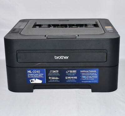 Great Working Brother HL-2240 Laser Printer Monochrome 1222