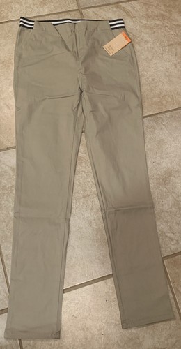 French Toast Girls 16 Stretch Khaki Knit Uniform Skinny Pants *NEW*