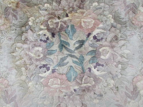 Vintage Hand Made Art Deco Chinese Oriental Grey Wool Large Carpet 271x178cm - Picture 10 of 17