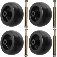 4Pk Deck Wheel Kit for John Deere UC28193 TCU18744 TCU19299 19M8006 M8x120