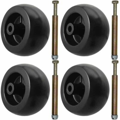 PARTS 4 OUTDOOR 4Pk Deck Wheel Kit for John Deere UC28193 TCU18744 TCU19299 19M8006 M8x120