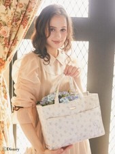 Disney Lady flower print tote bag Maison de FLEUR Japan limited New