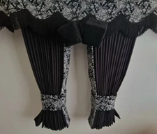 DAF XG XG+ XF Quality Grey Danish Plush  Blackout Curtains SCANIA VOLVO MERC