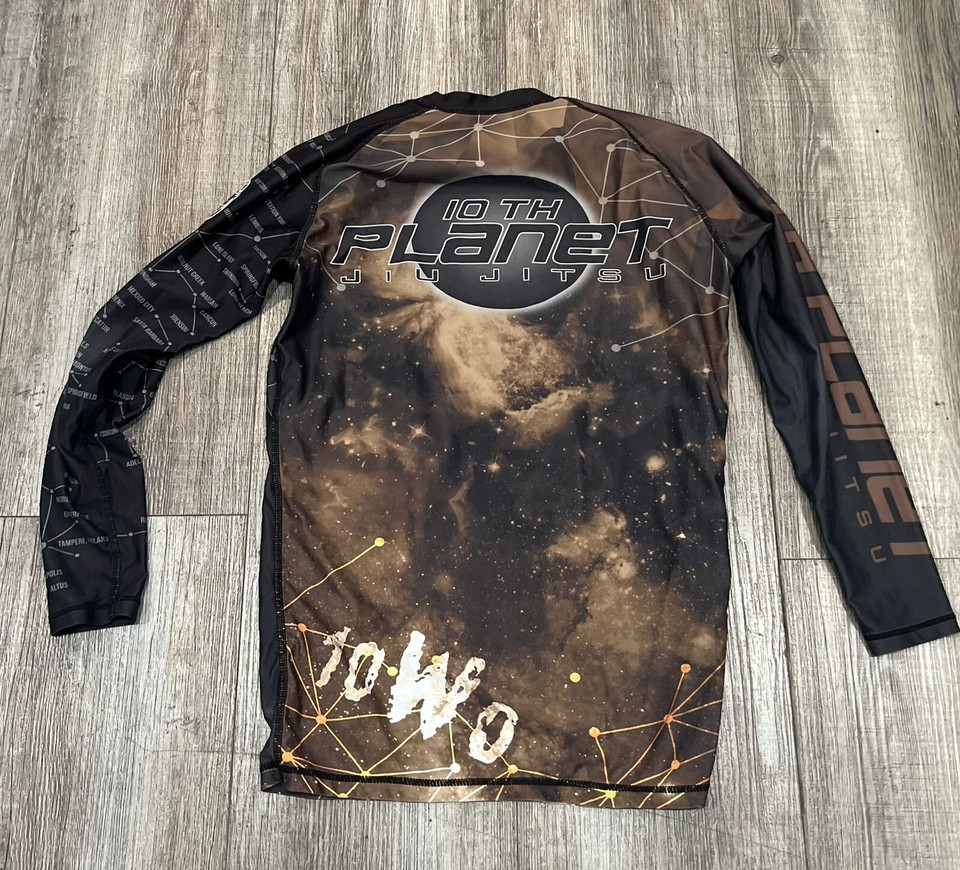 10th rashguard Jiujitsu Constellation Brown Belt eBay