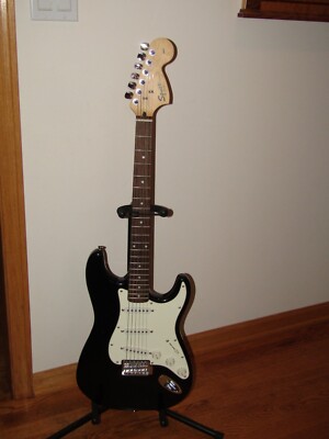 FENDER SQUIER AFFINITY STRATOCASTER GUITAR BRIDGE - in CHROME | eBay