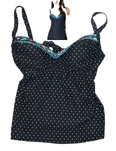 COCO REEF Elevate Bra Sized Shirred Front Underwire Bikini Top