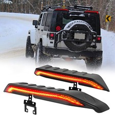 High Roof Mount Brake Turn Signals Led Tail Light For 07-18 Jeep Wrangler Jk Jku High Roof Mount Brake Turn Signals Led Tail Light For 07-18 Jeep Wrangler Jk Jku