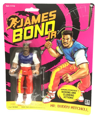James Bond Jr Mr. Buddy Mitchell 1991  Vintage Action Figur Hasbro MISB