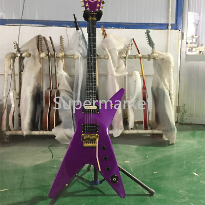 Dimebag Darrell Rebel Purple Electric Guitar 6 String Mahogany 