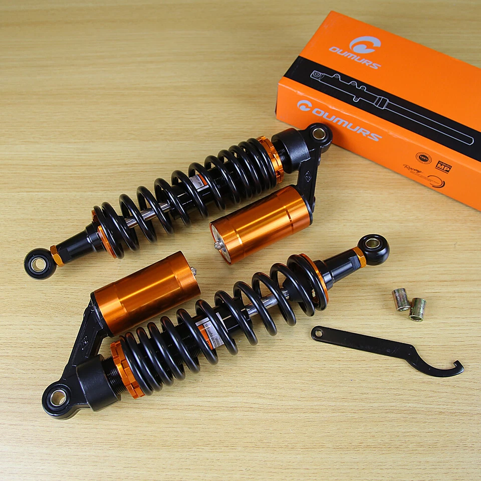 Amortiguador trasero de 13,5" suspensión neumática para Yamaha YFZ 450 Raptor 660 700 Foto 4 de 4