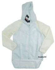 Nike Large Boys Hoodie Jacket Windrunner Sportswear Loose Fit AQ9674 Lightweight