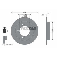 Textar 2X Bremsscheibe Vorne Ø290Mm Voll FüR Suzuki Jimny GeläNdewagen