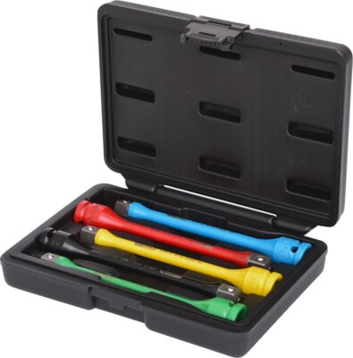 KS Tools 1/2'' Kraft-Torsions-Verlängerungs-Satz, 5-tlg.