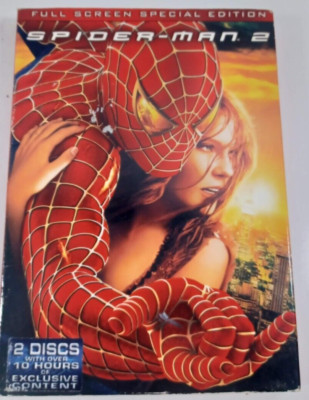 spider-man 2 full screen special ed DVD rated PG-13 good