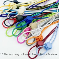 Spring Cord Lock End Stopper Fastener Adjustment Elastic Band Drawstring Costume