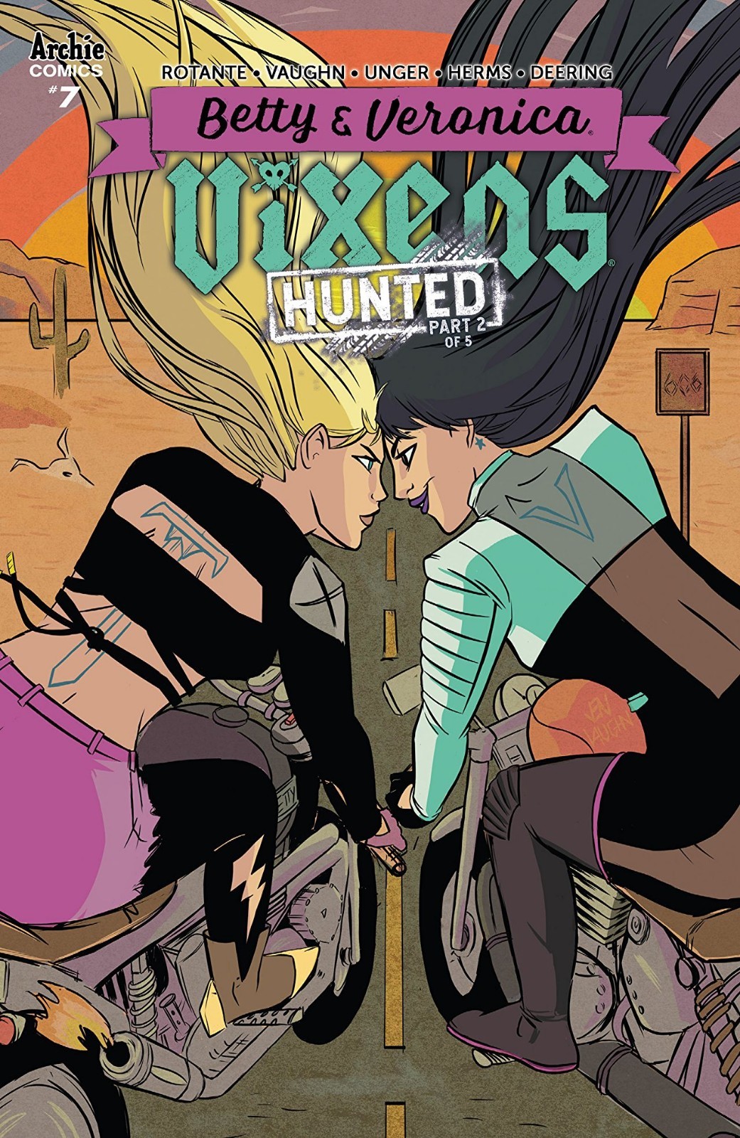 BETTY & VERONICA Vixens (2017) #7 - Cover A - Back Issue